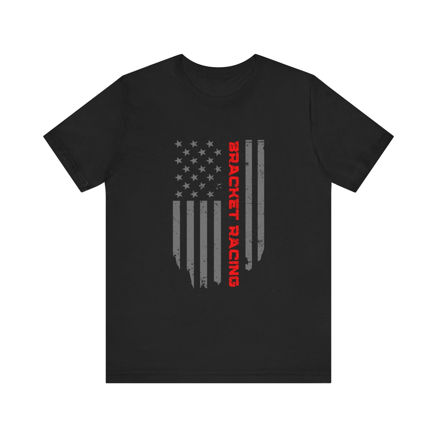 Bracket Racing American Flag T-shirt