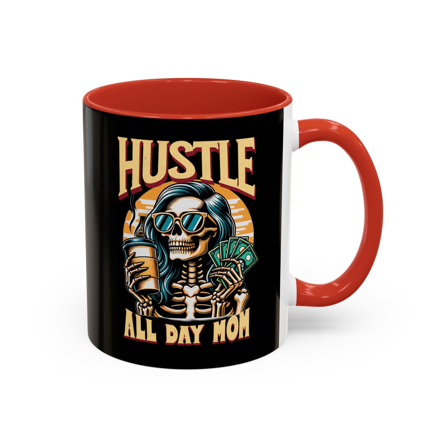 Hustle All Day Mom Mug