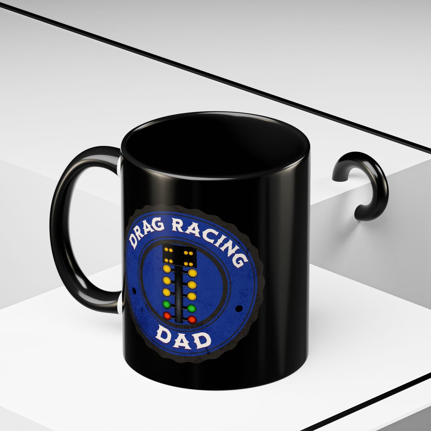 Drag Racing Dad Mug