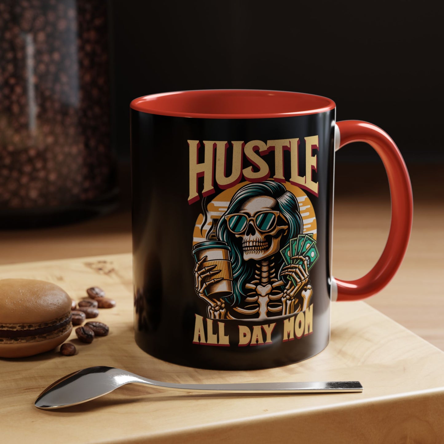 Hustle All Day Mom Mug