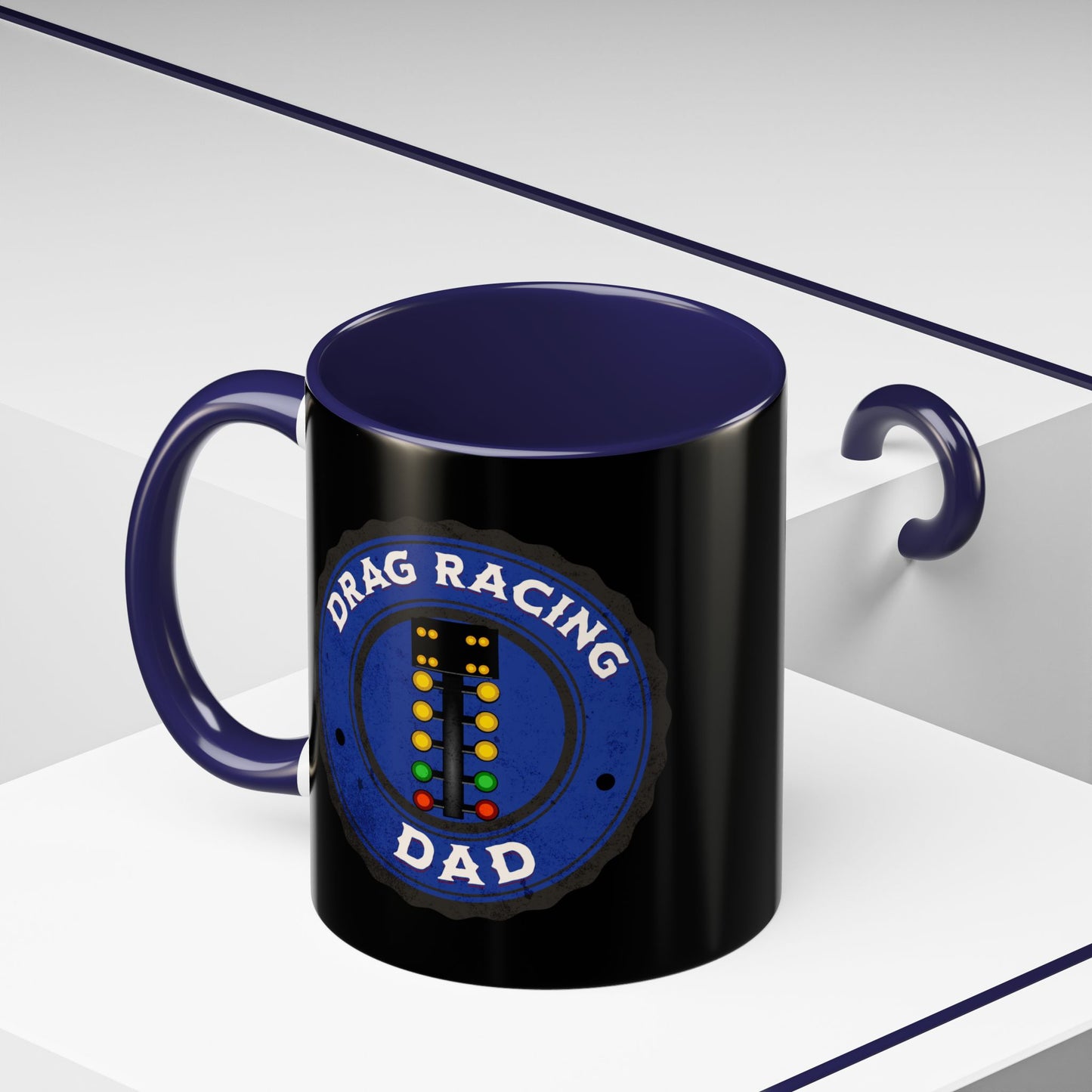 Drag Racing Dad Mug