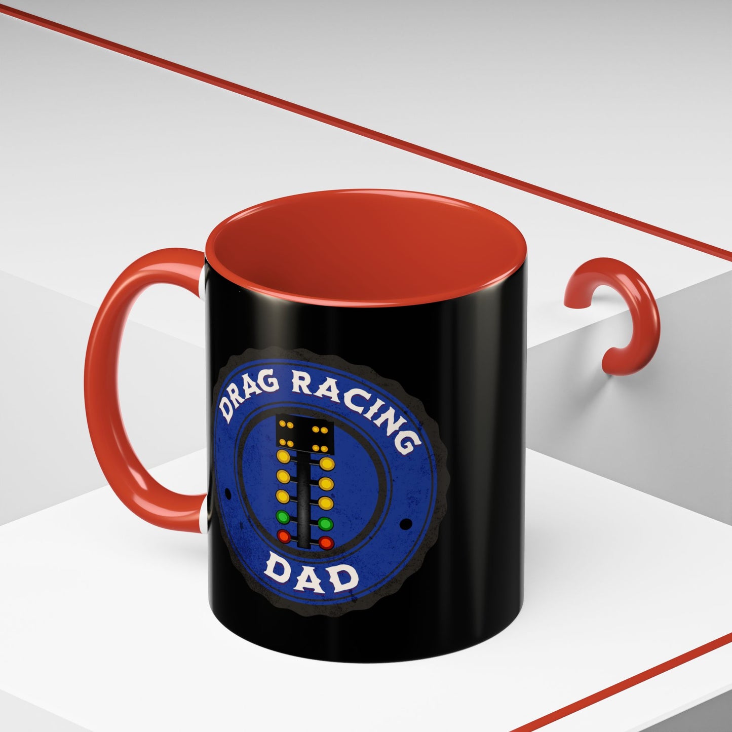 Drag Racing Dad Mug