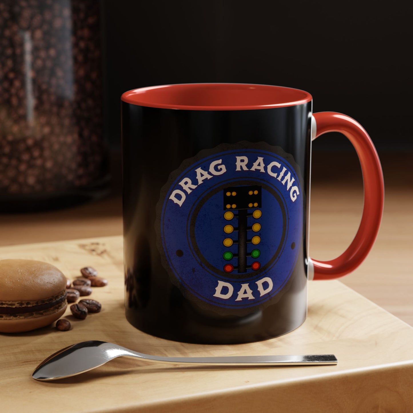 Drag Racing Dad Mug