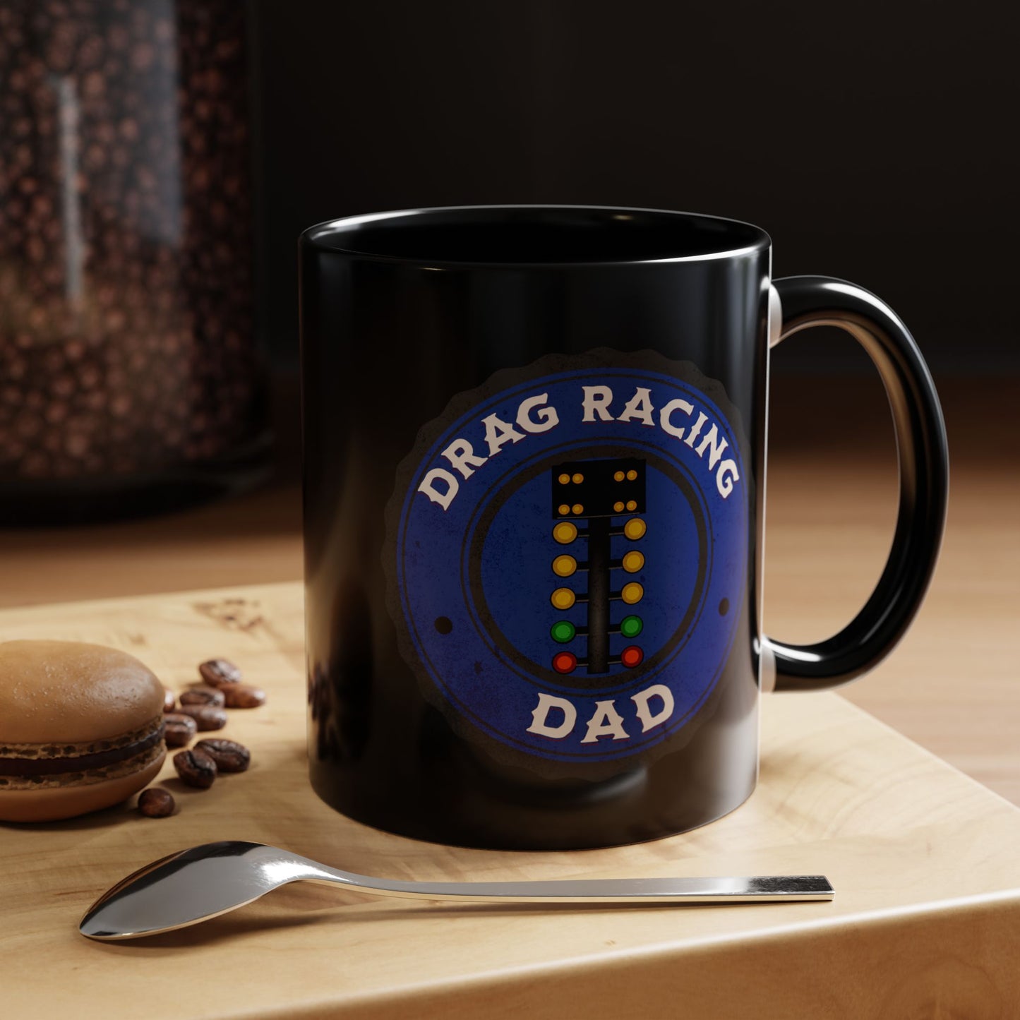 Drag Racing Dad Mug