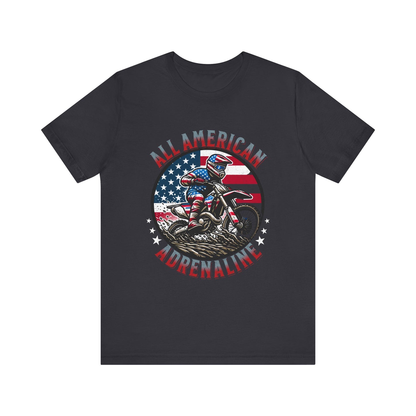 All American Adrenaline Dirt Bike Racing T-shirt