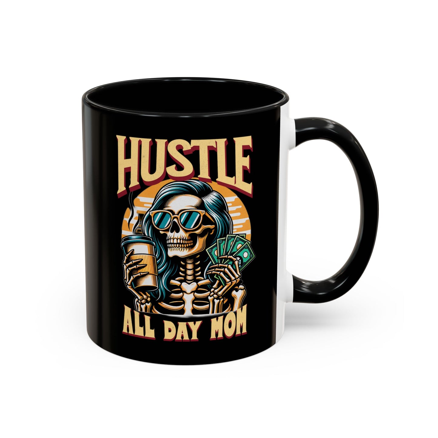 Hustle All Day Mom Mug