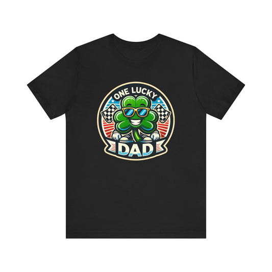 One Lucky Dad Shamrock T-shirt